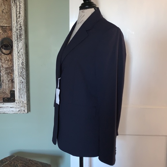 NWOT LANDS’ END Navy Blue Blazer - Picture 4 of 14
